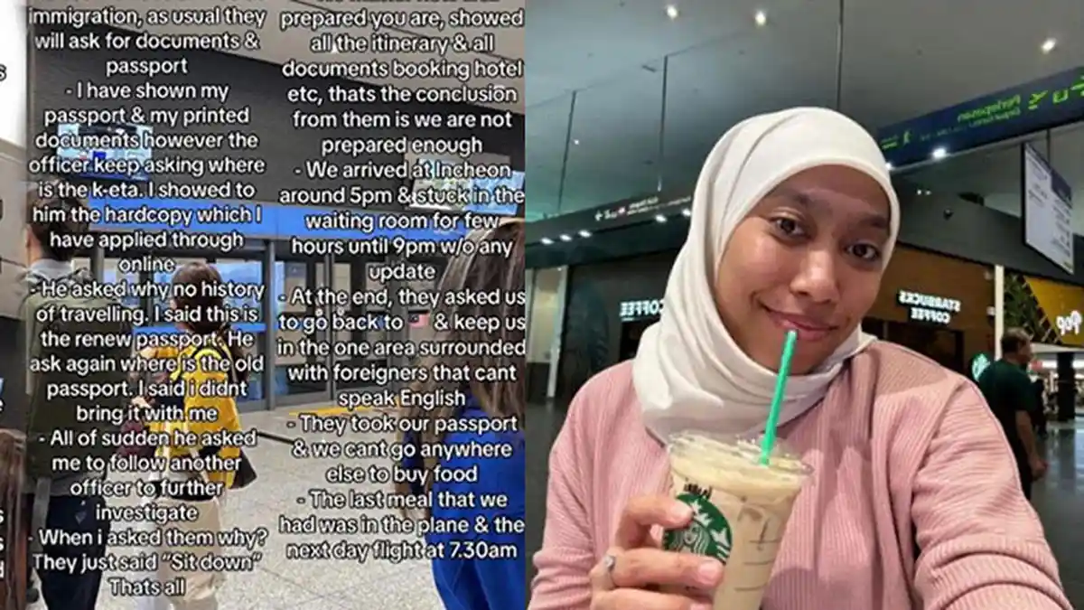 VIRAL Curhat Gadis ini, Baru Tiba di Korea Selatan Langsung Dipulangkan Gara-gara Paspor Kosong