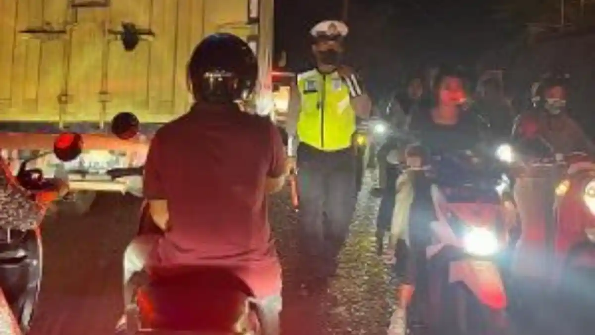 Kawasan Sekitar Kantor Gubernur Jambi Malam Ini Macet Parah, Ada Konser NDX AKA