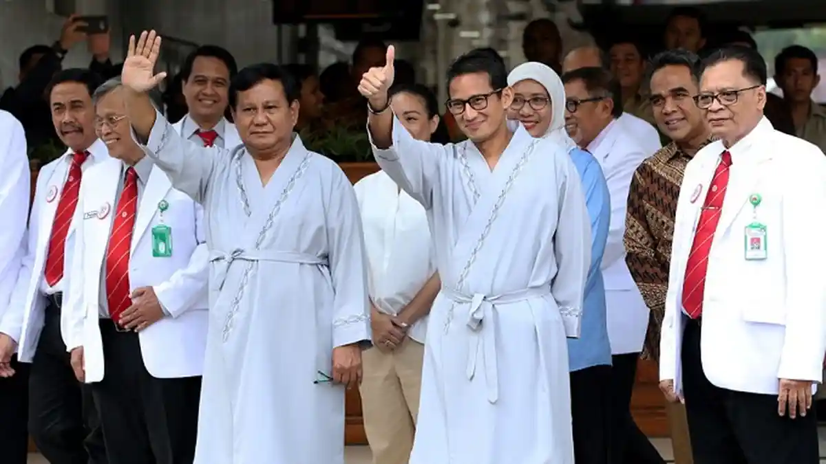 Jalani Tes Kesehatan, Prabowo: Saya Mantan Tentara yang Takut Dokter danTakut Suntik