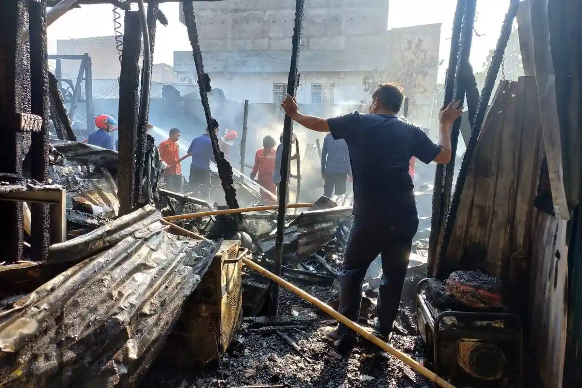 28 Rumah Terbakar di Tanjabbar dan Sarolangun Dalam Tiga Hari Terakhir, Musim Kemarau Kering