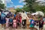 Ryans Rayel Beri Santunan Anak Yatim Yayasan Indonesia Hijau