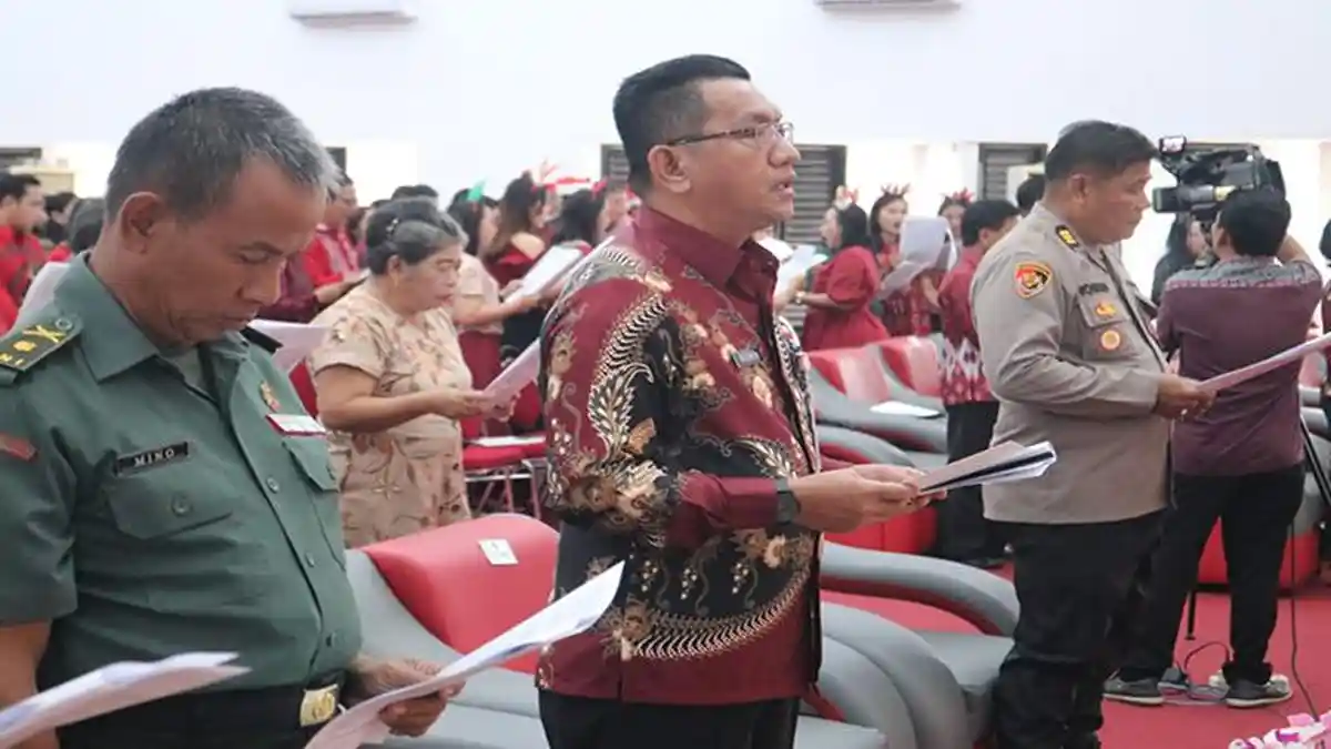 Natal Oikumene, Pj Bupati Landak : Pererat Tali Persaudaraan