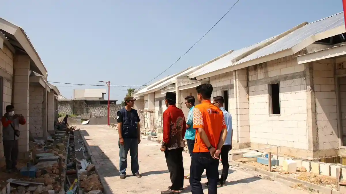Atasi Kawasan Kumuh, 145 Rumah Layak Huni Dibangun di Desa Campurejo Gresik