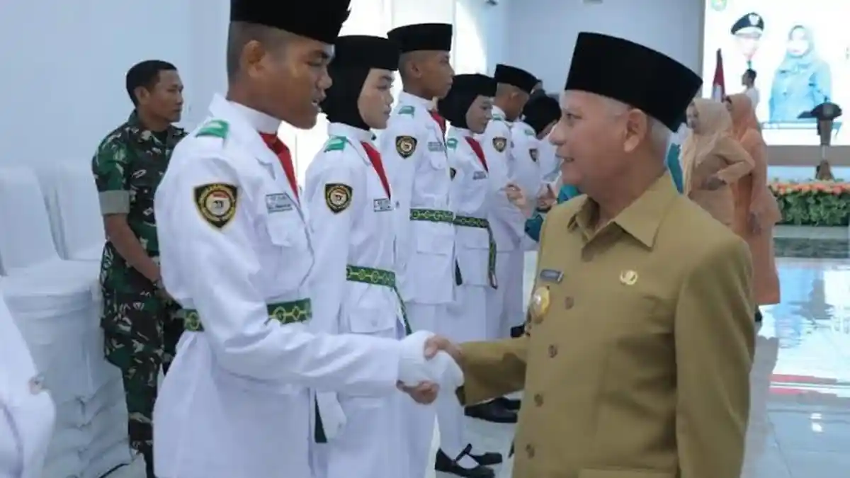 Daftar Nama Paskibraka Asahan yang Dikukuhkan beserta Asal Sekolahnya