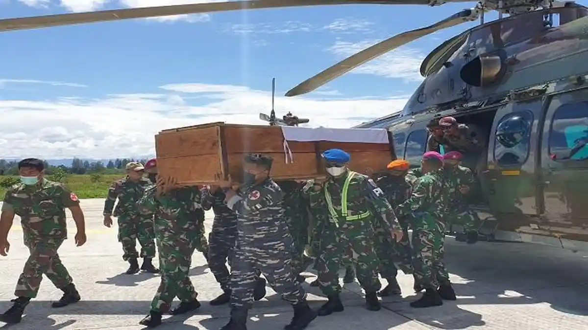 Satu Prajurit TNI AL Gugur dalam Serangan KST Papua