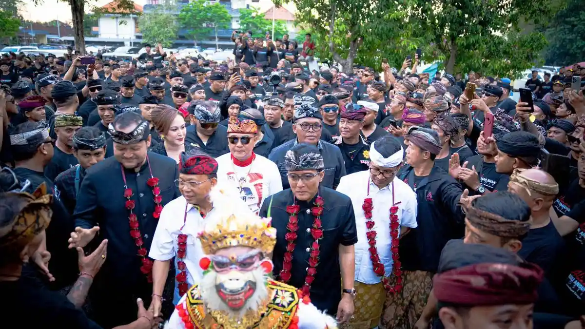 Dukung Koster-Giri dan Adicipta, Aliansi Bali Angunggah Shanti: Bekerja Keras, Bergerak Santun