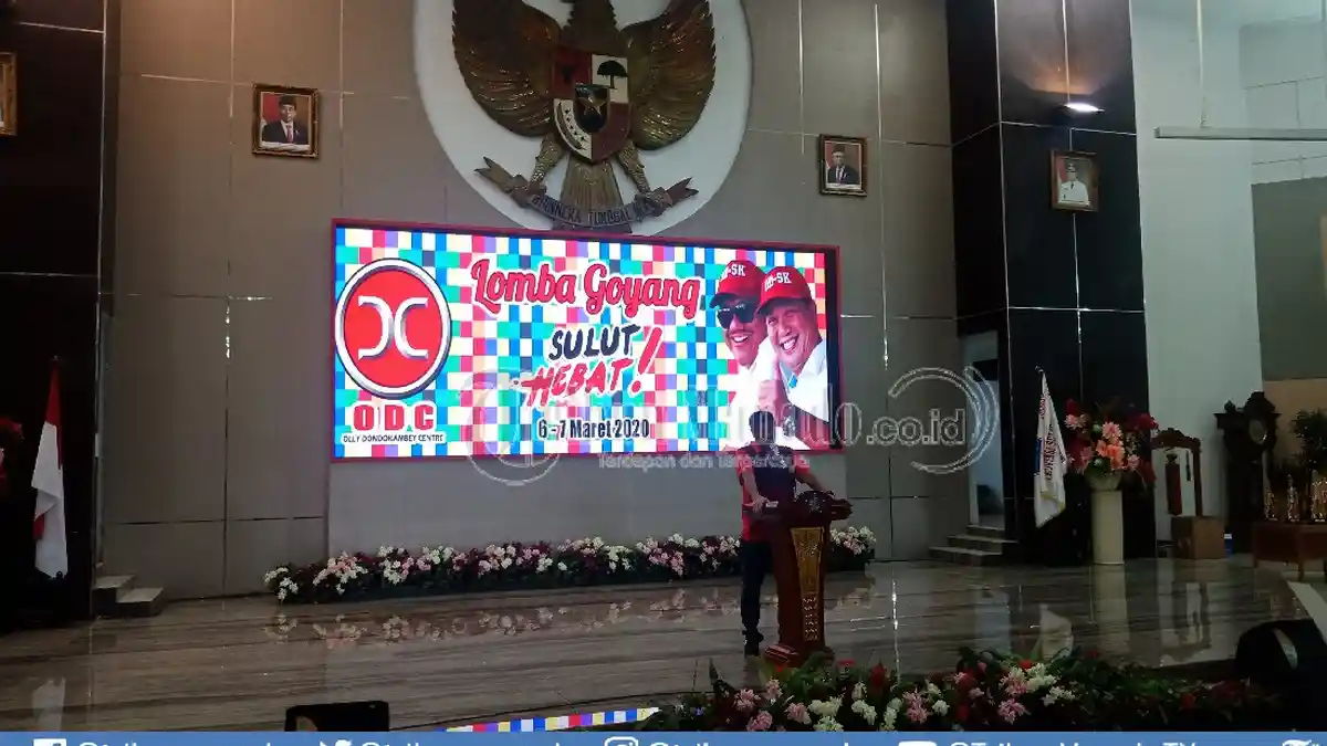 Wagub Steven Buka Lomba Goyang Poco-Poco Sulut Hebat, Ajang Asah Kreatifitas