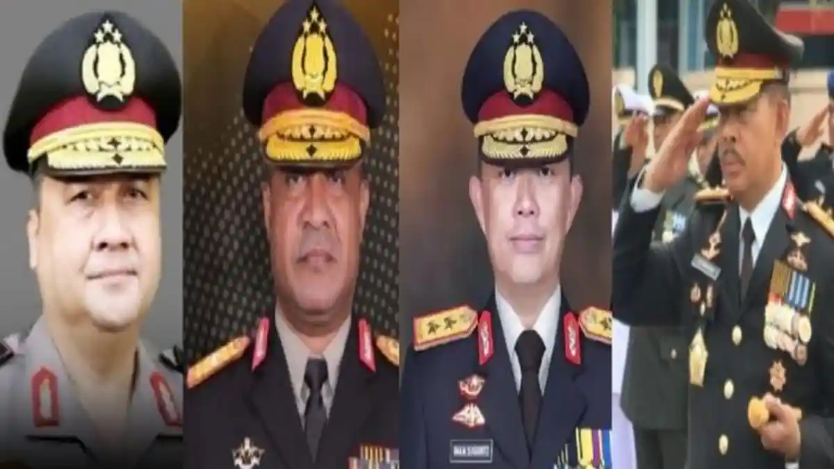 Sosok 4 Kapolda Aktif Berpengalaman Bidang Intel, Ada Lulusan Akpol 1991