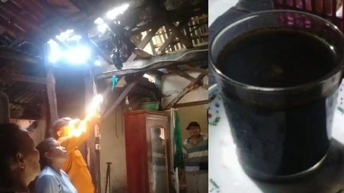 Niat Ingin Ngopi Pria di Situbondo Berujung Merugi, Rumah Nyaris Ludes Dilalap Api