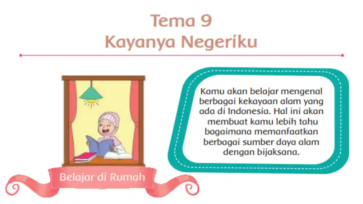 Kunci Jawaban Tema 9 Kelas 4 SD Halaman 9 10, Ayo Berdiskusi: Manfaat Lingkungan