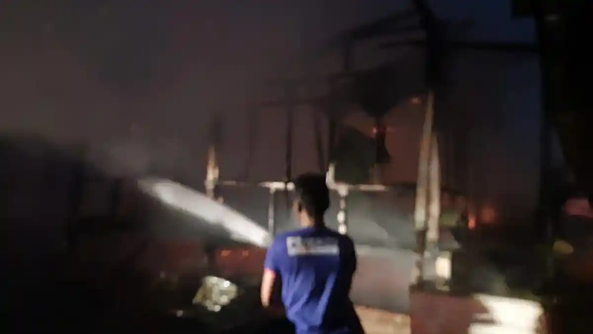 Menyedihkan! Empat Rumah di Gani Aceh Besar Terbakar Saat Waktu Berbuka Puasa