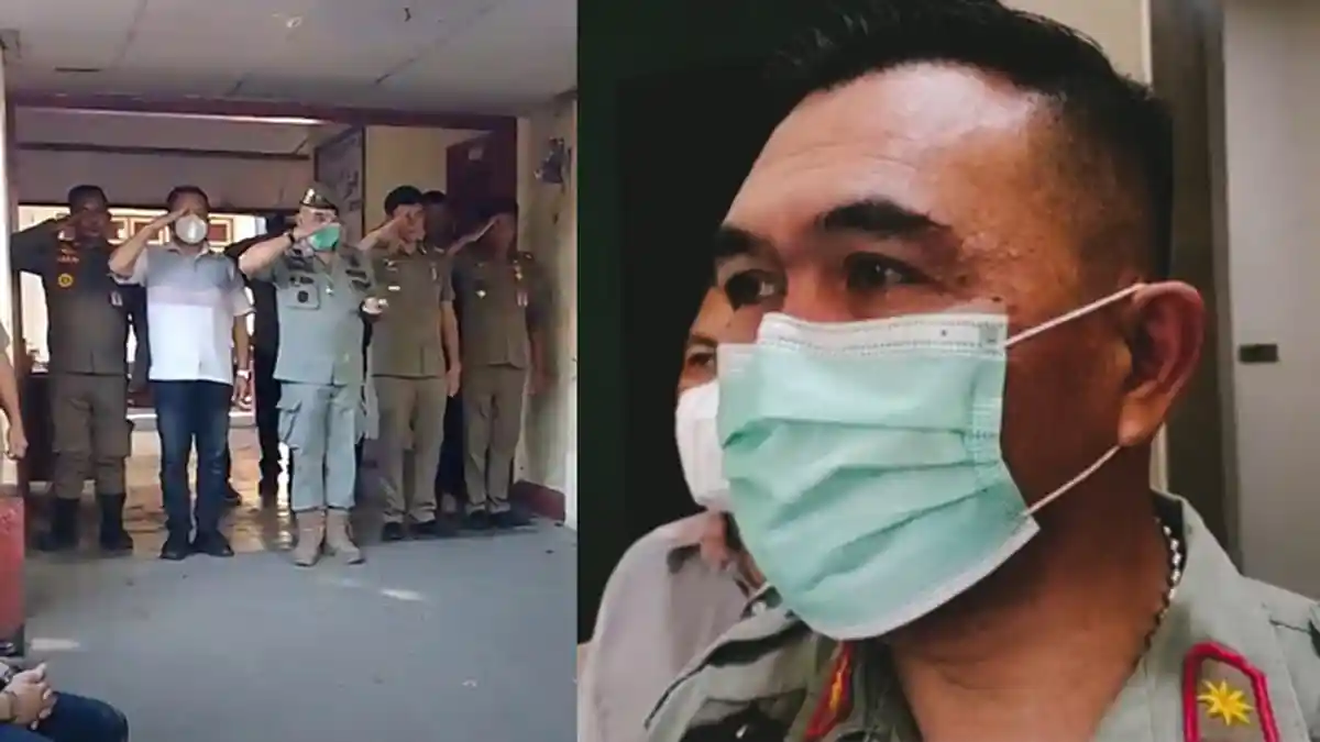 Kasat Pol PP Manado Meneteskan Air Mata, Johanis Waworuntu: Pagi Relly Masih Ikut Apel
