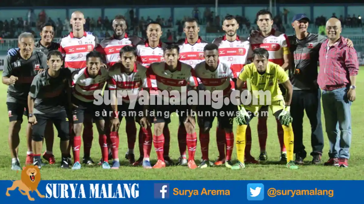 Live Streaming Persipura vs Madura United - Skor Sementara Babak Pertama 0-1