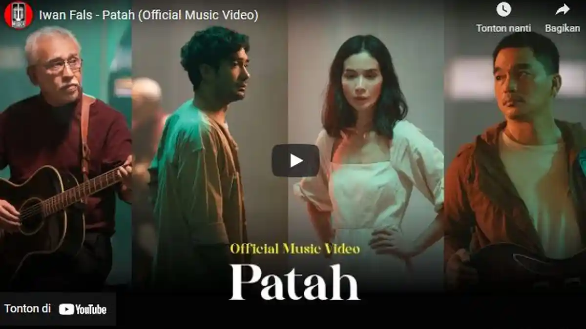 Aksi Reza Rahadian dan Marsha Timothy di Klip Patah Milik Iwan Fals