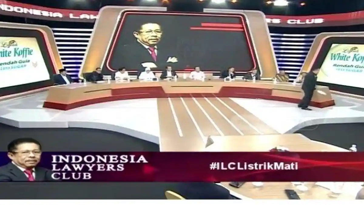 Karni Ilyas Diminta Hadirkan Pohon Penyebab Listrik Padam ke ILC, Ini Penjelasan Mantan Dirut PLN