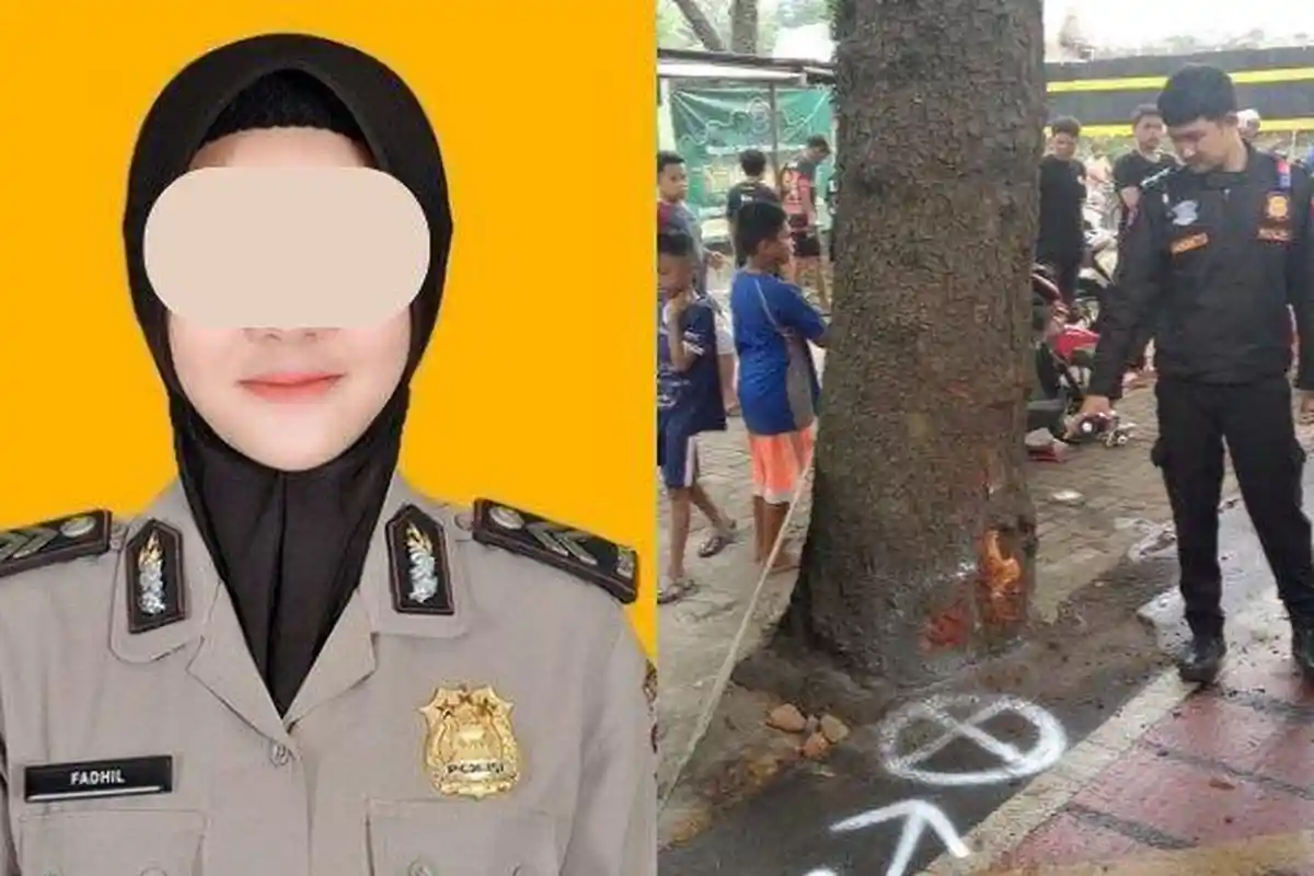 JATIM TERPOPULER: Polwan Bakar Suami hingga Tewas - Kecelakaan Tunggal Tabrak Pohon di Malang