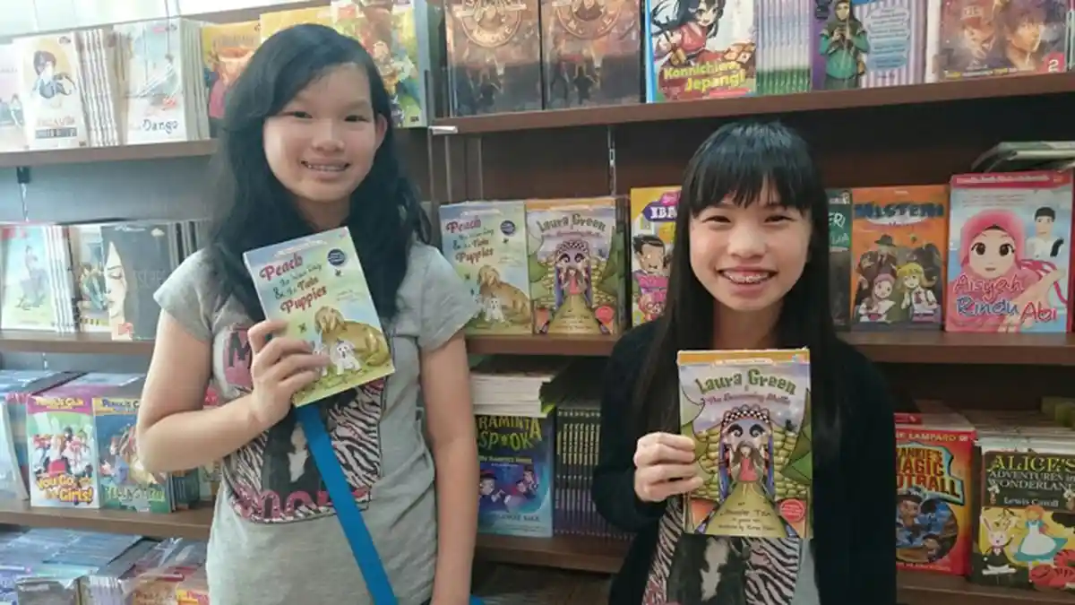Karya Penulis Cilik Indonesia Muncul di Amazon