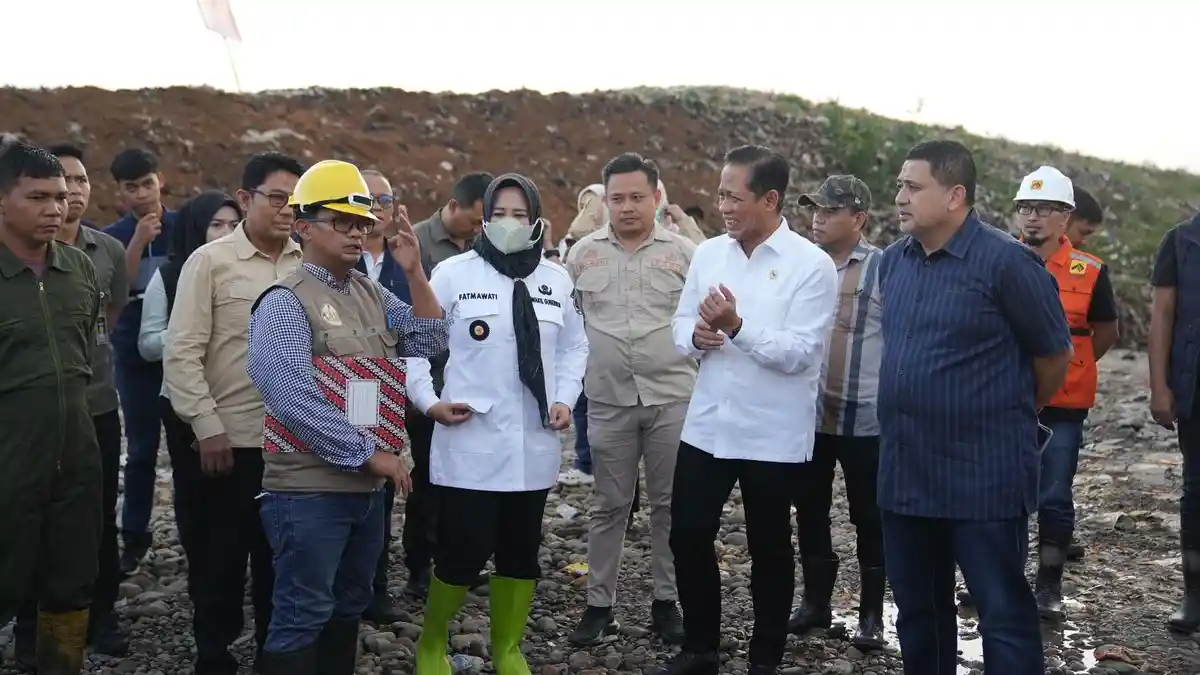 Menteri Lingkungan Hidup ke TPA Tamangapa, Sistem Open Dumping akan Disetop