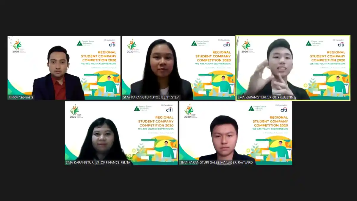 5 Sekolah Bersaing Perebutkan Predikat The Best Student Company in Semarang