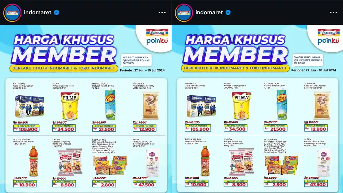 Promo Indomaret Hari Ini, Khusus Member Lebih Untung: Filma Minyak Rp ...