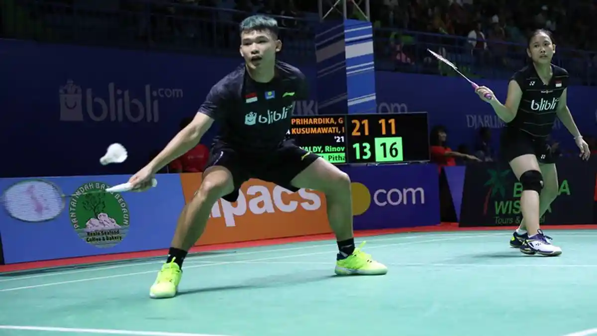 Rinov Rivaldy/Pitha Haningtyas Mentari ke Perempat Final Indonesia Master 2018