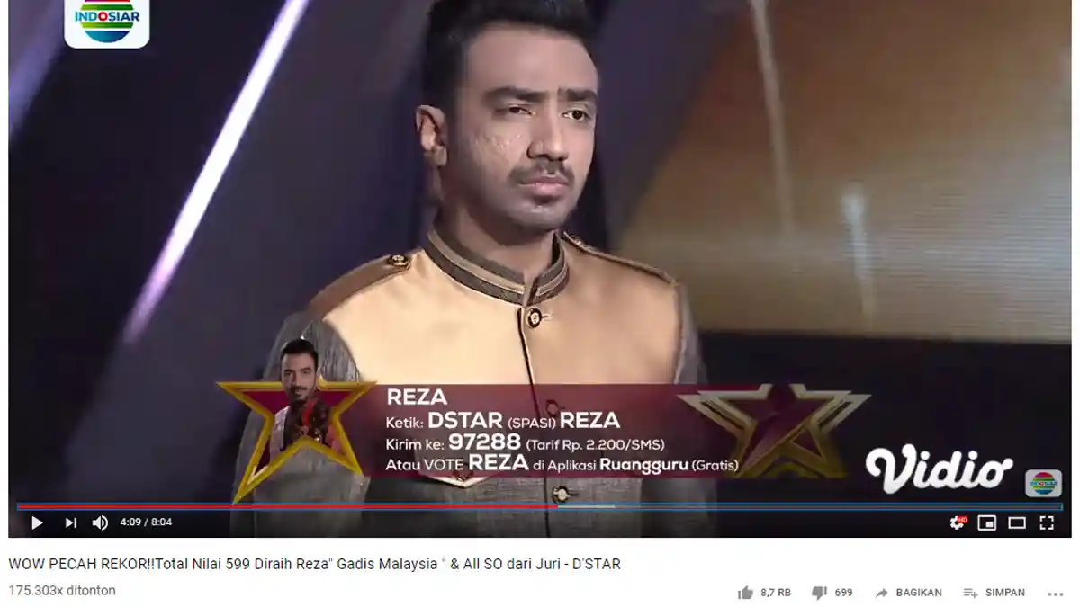 Berikut Video Hasil D'Star Top 6 Grup 2: Reza Raih Nilai Tertinggi, Sementara Aulia Harus Tersingkir