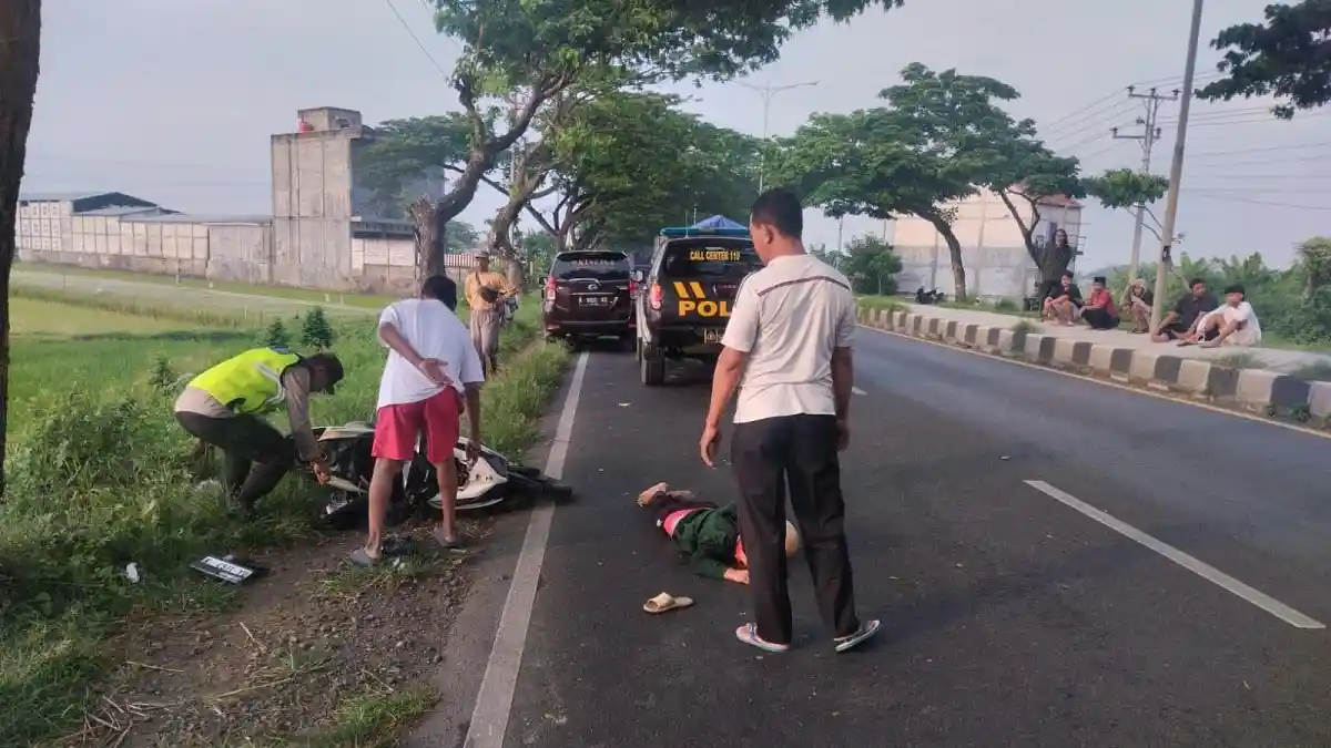 Polisi Buru Pelaku Tabrak Lari di Jalan Lingkar Pati, Korban Terpelanting Ditinggal Begitu Saja