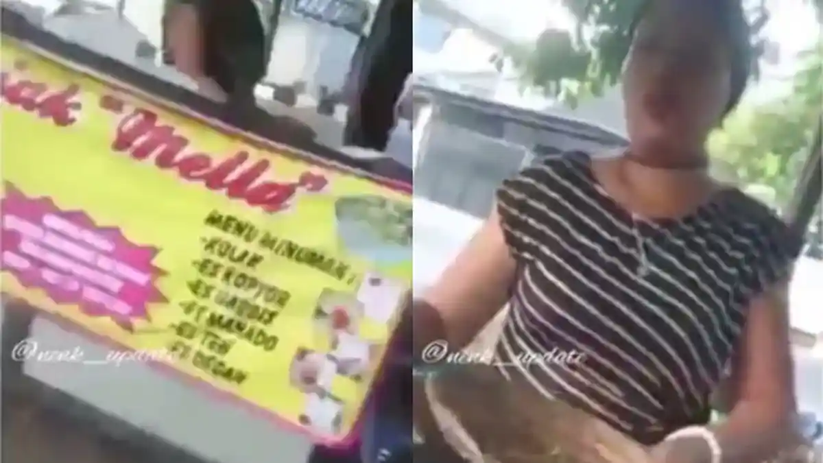 VIRAL Rujak Cingur Kaki Lima di Surabaya Seporsi Rp60 Ribu, Penjual: di Sini yang Makan Orang Elite!