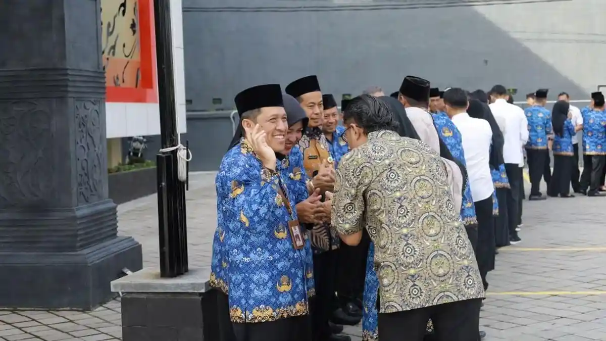 Bupati Wonosobo Gelar Halal Bihalal dengan Pejuang Layanan Masyarakat