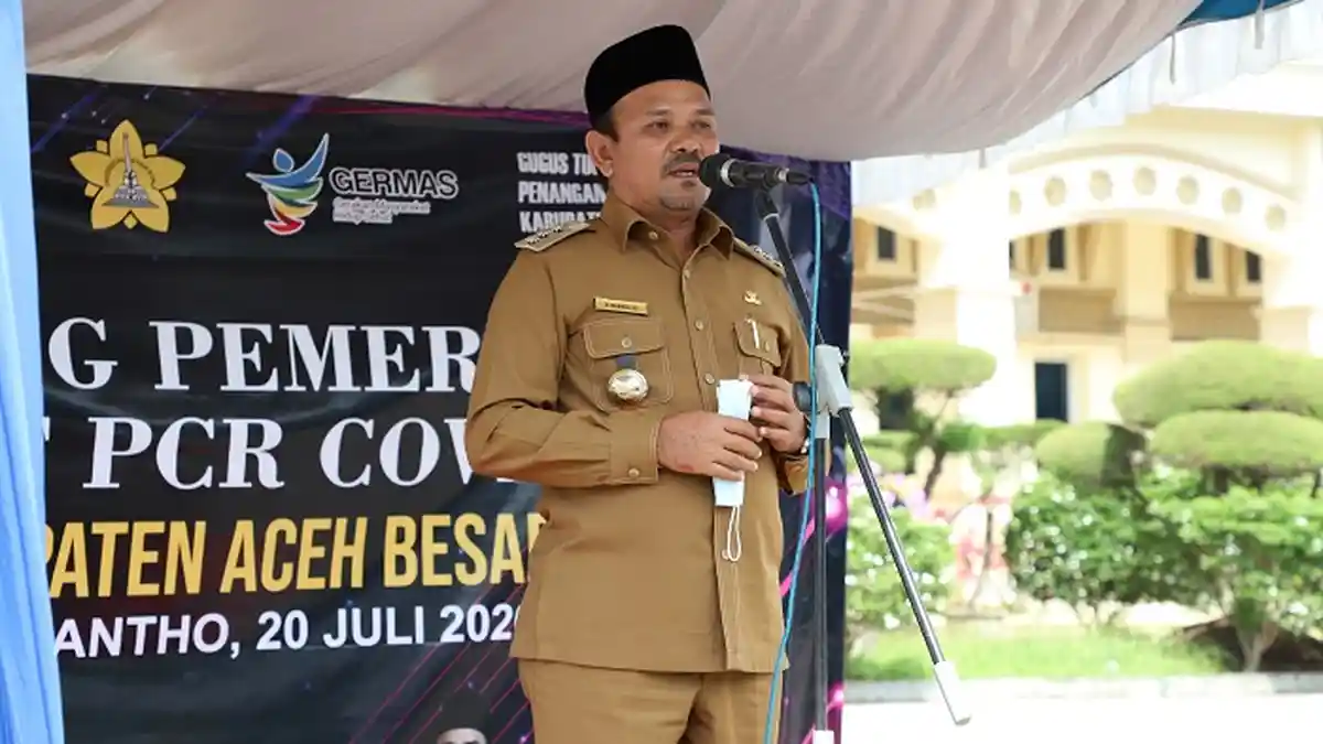 Bupati Aceh Besar Mawardi Ali Minta Masyarakat tak Meremehkan Covid-19