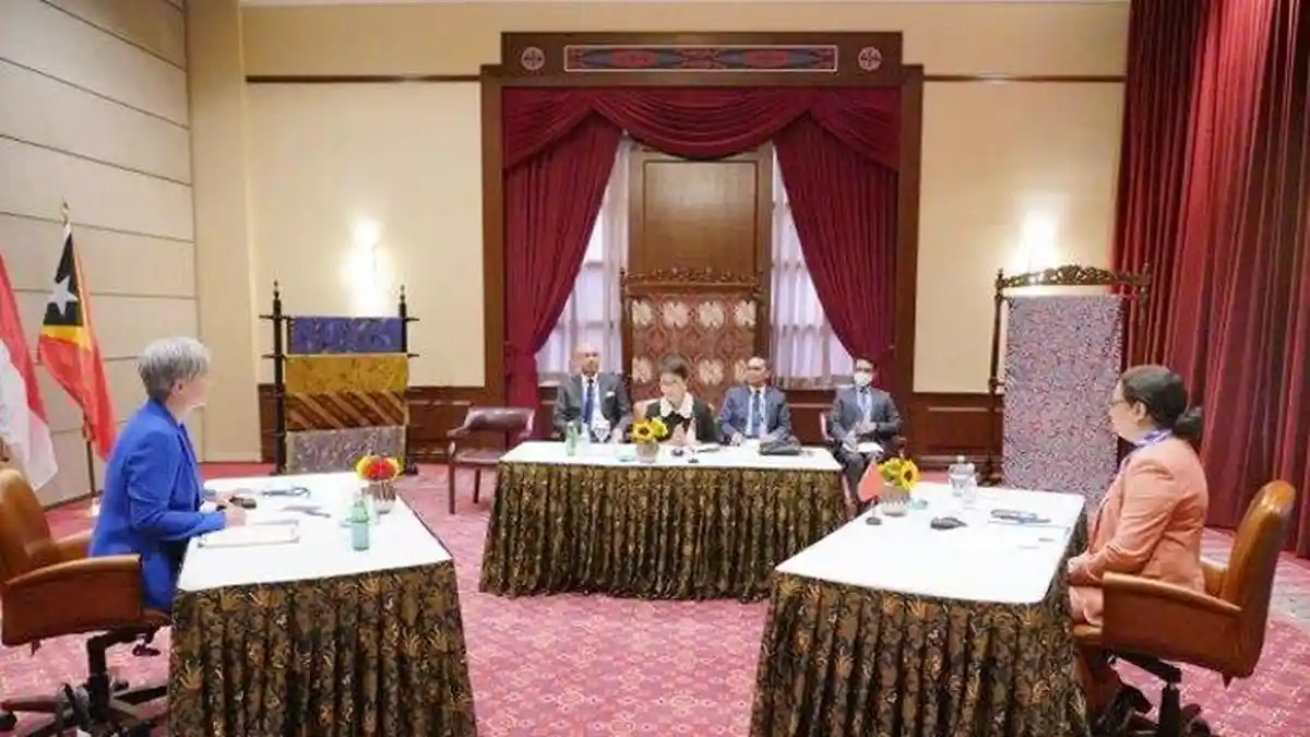 Menlu RI Retno Marsudi Pimpin Pertemuan Trilateral Indonesia, Australia, Timor Leste di New York