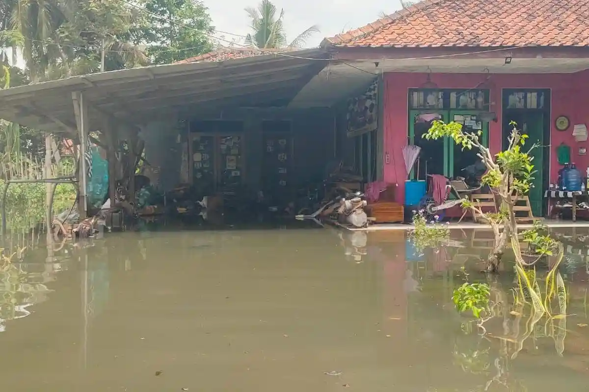 Update Banjir Pangandaran, 200 Rumah Terendam di Desa Ciganjeng Padaherang