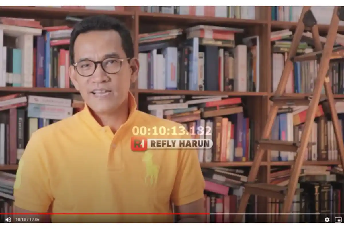 Nurhadi Ditangkap KPK, Refly Harun Justru Tanyakan Keberadaan Harun Masiku: Itu Pemain Kelas Berat
