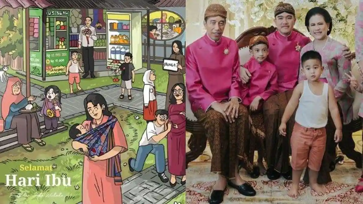 Postingan Presiden Jokowi Ada Bocah Bersinglet, Komentar Kahiyang Ayu Langsung Disorot