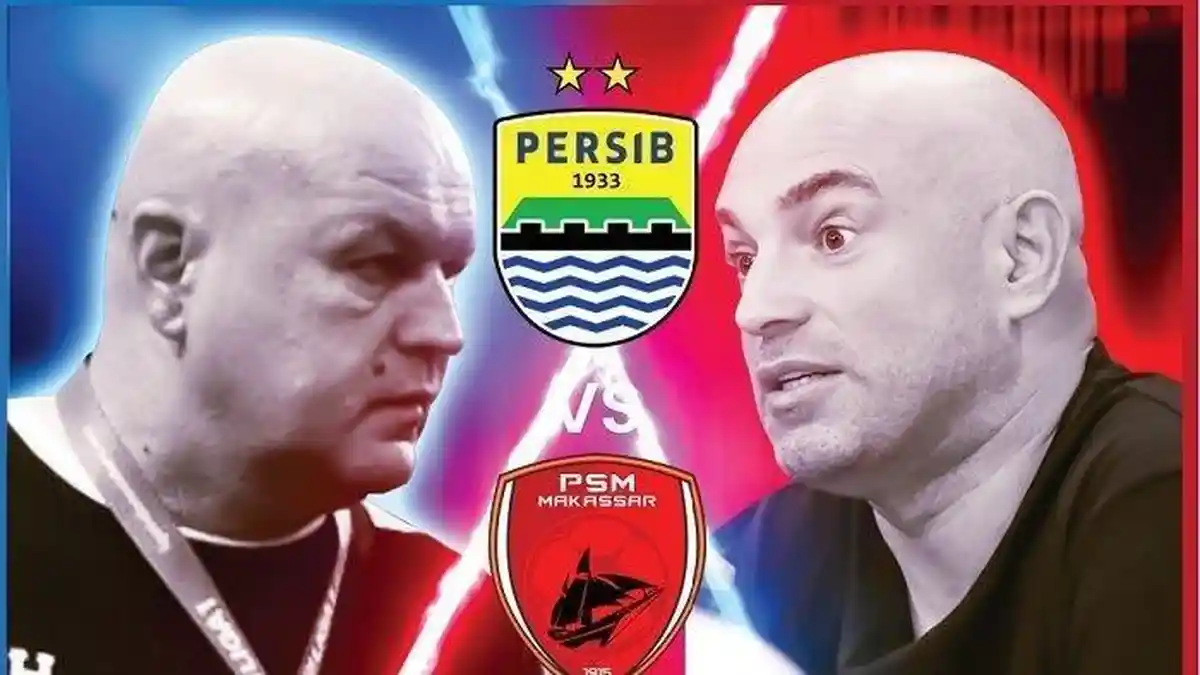 Head to Head Persib Bandung vs PSM Makassar, Maung Pernah Menang Besar tapi Dikalahkan Enam Kali