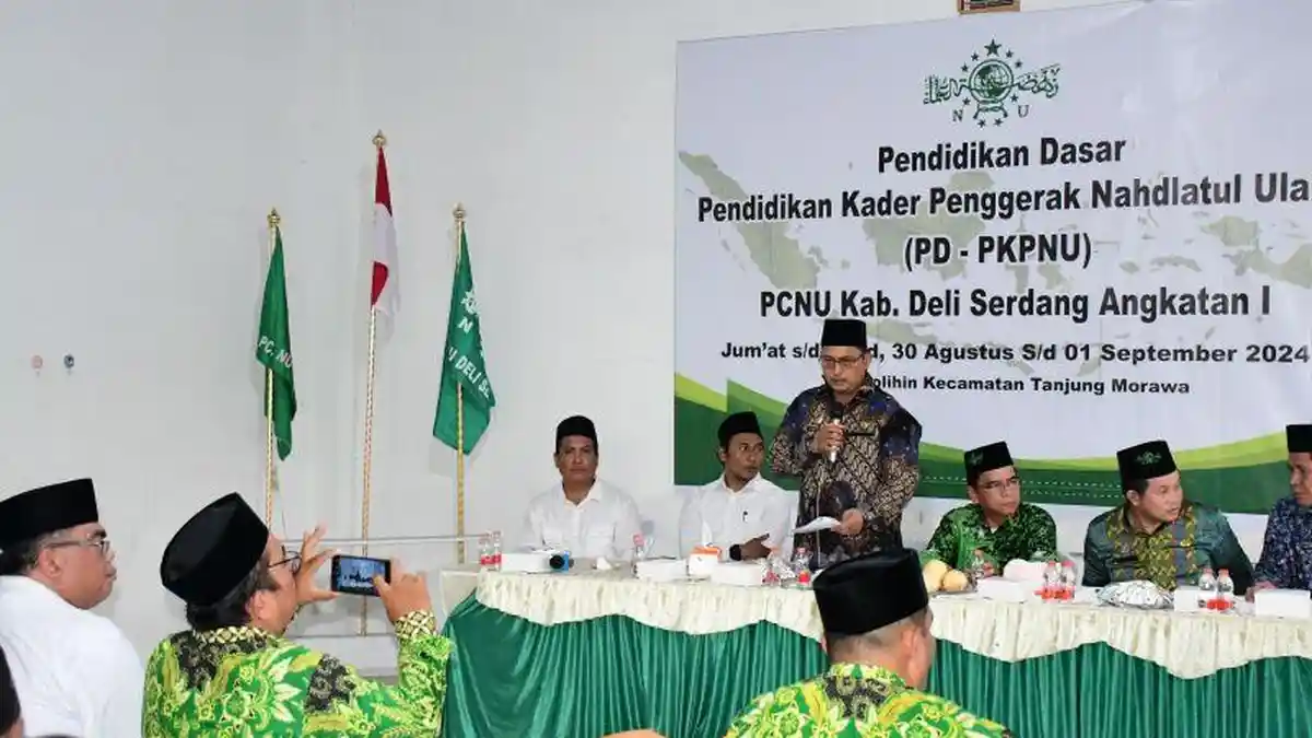 PD-PKKPNU Angkatan 1 PCNU Deliserdang, Pj Sekda: Kaderisasi Lahirkan Generasi Unggul