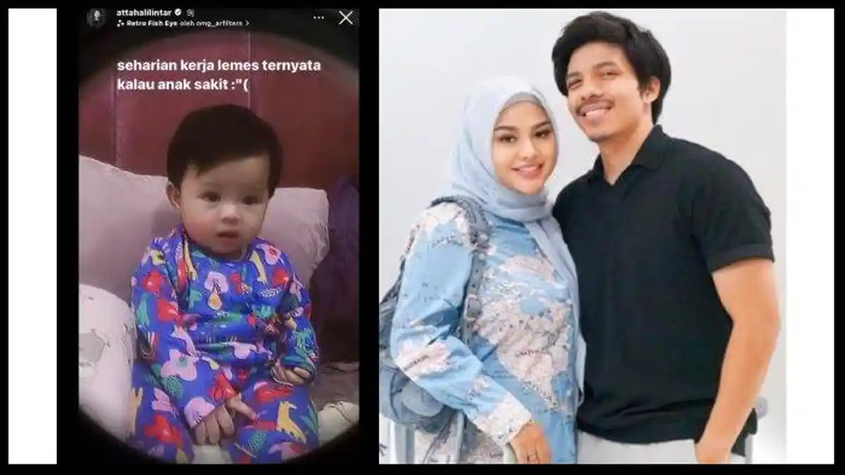 Atta Halilintar Sampai Lemas Ketika Bekerja Saat Tahu Ameena Sakit