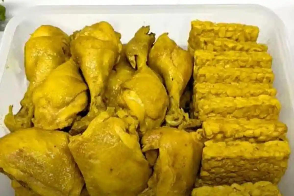 Resep Ayam Ungkep, Bisa Disimpan di Kulkas