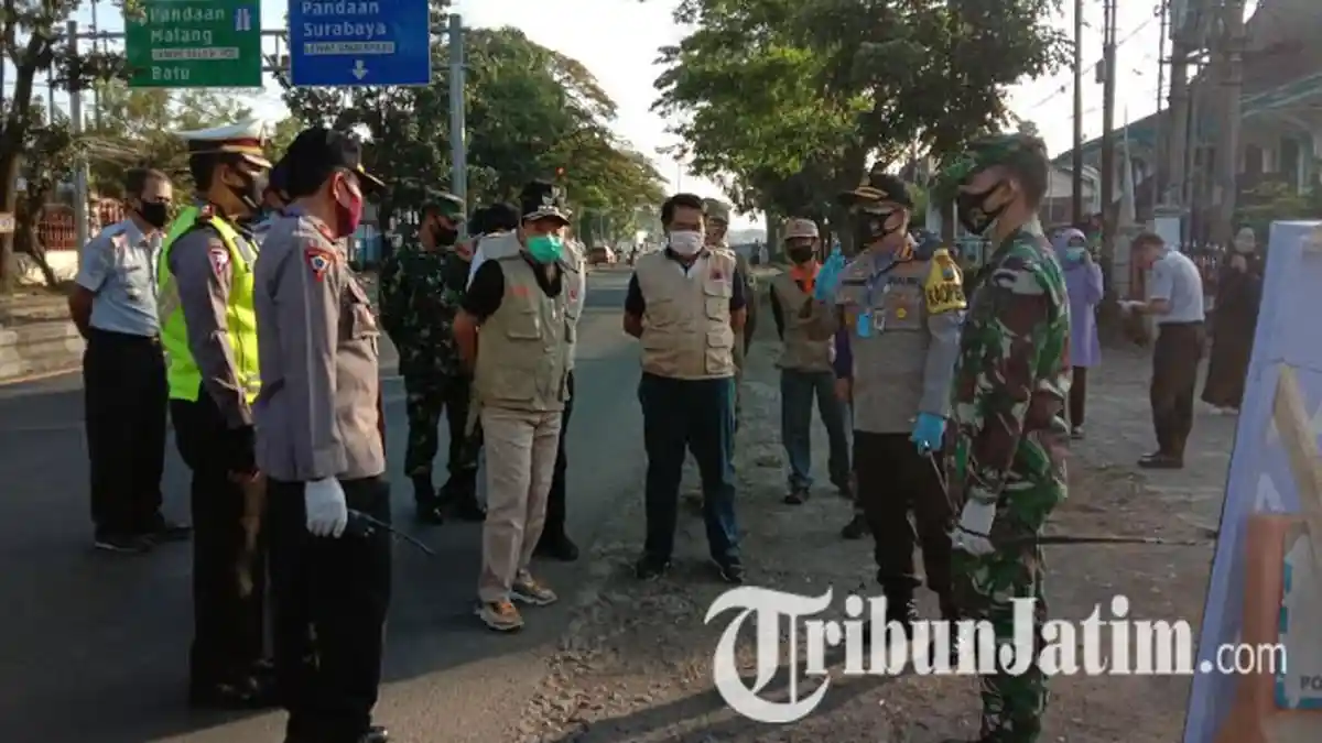 PSBB Malang Raya, Antisipasi Kemacetan di Check Point Balearjosari, Polisi Siapkan Rekayasa Lalin