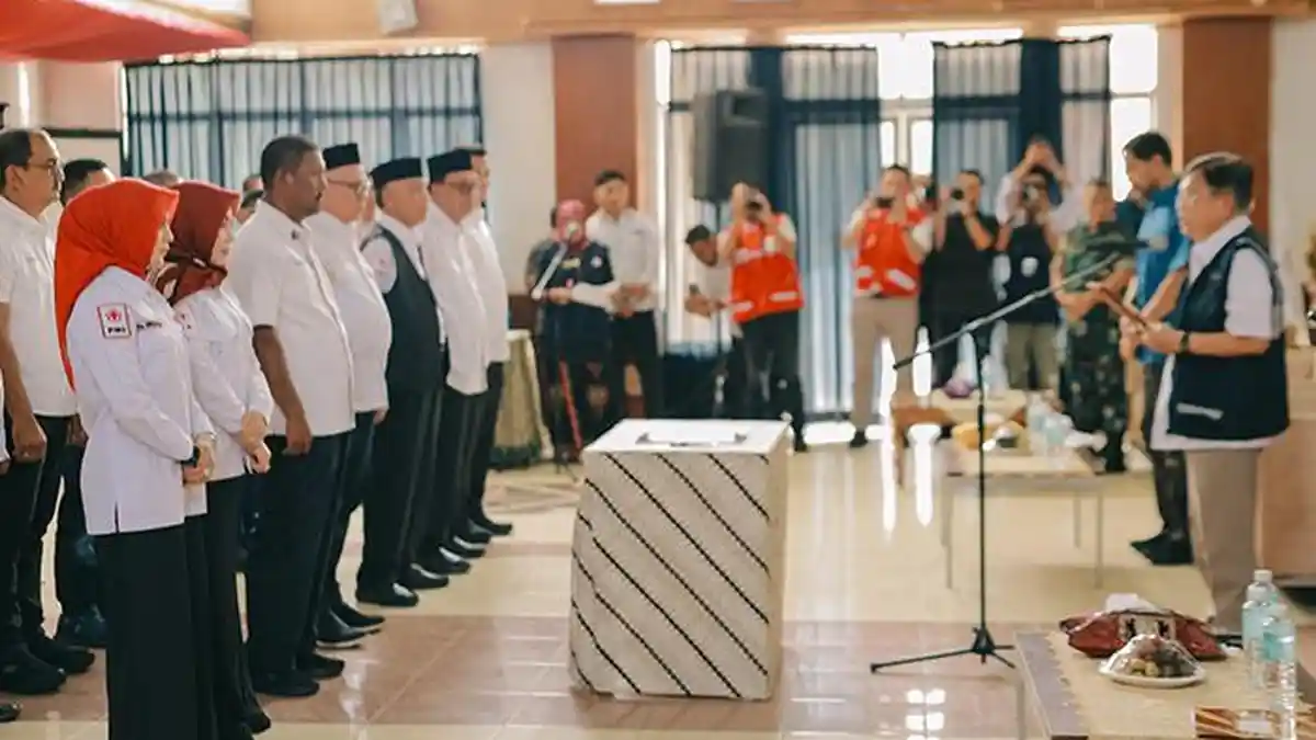 JK Lantik Pengurus PMI Aceh, Murdani Yusuf Jabat Ketua, Bunda Salma Sekretaris