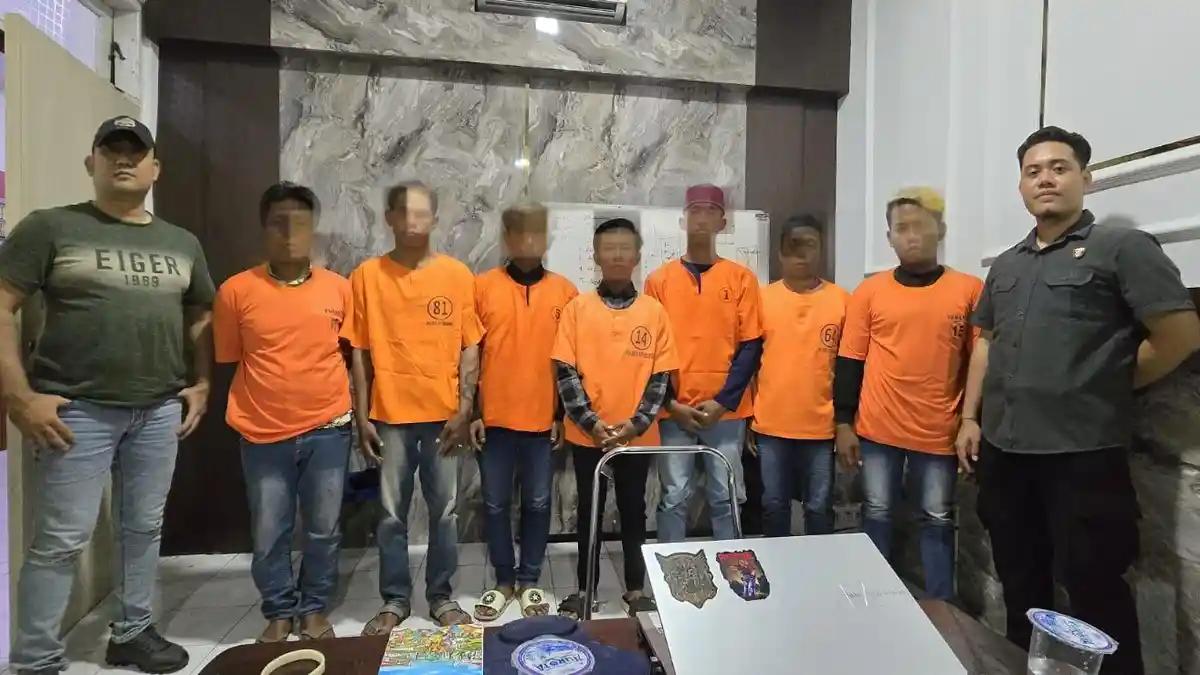 Keroyok Warga di Situbondo, Tujuh Pelaku Dibekuk Polisi