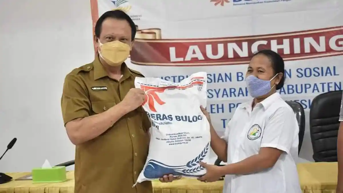Pemkab Belu Mulai Salurkan Bantuan Beras PPKM