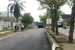 Sebagian Jalan Rusak di Kota Mamuju Mulai di Aspal