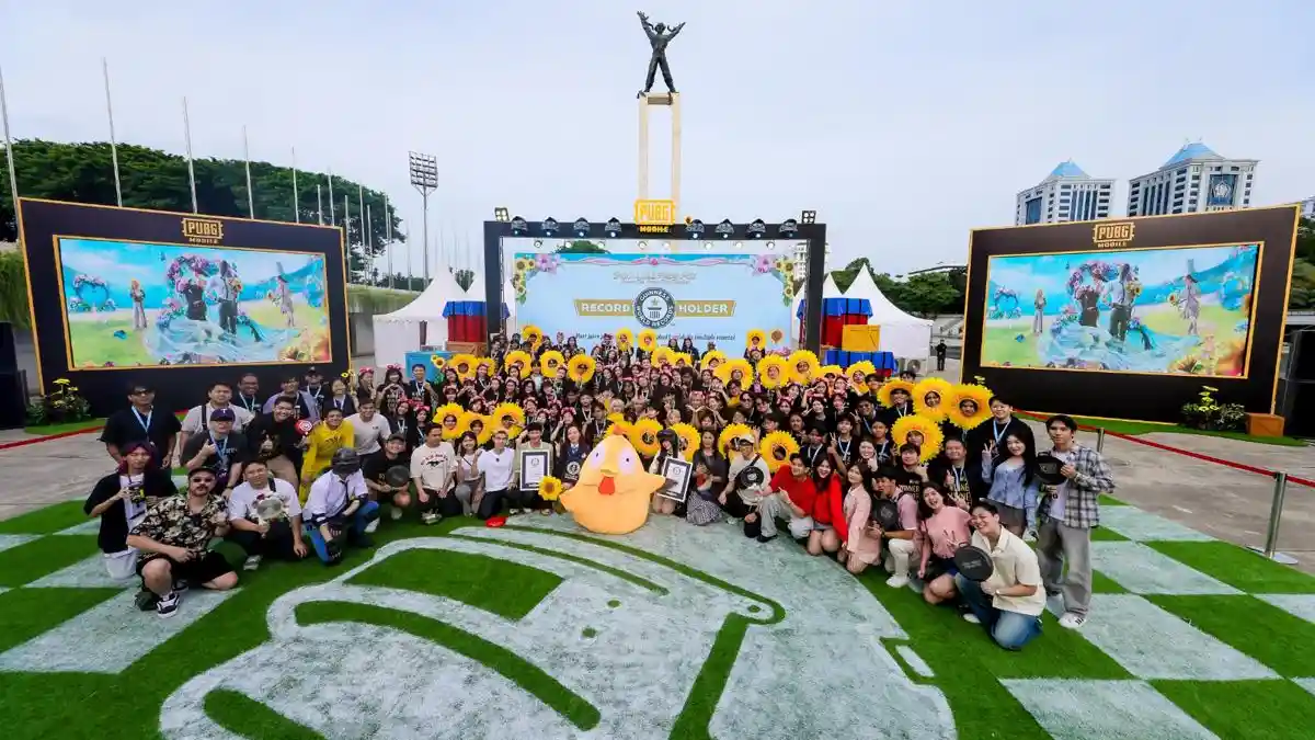 Lapangan Banteng Jadi Saksi PUBG Mobile Pecahkan Rekor Dunia Guinness