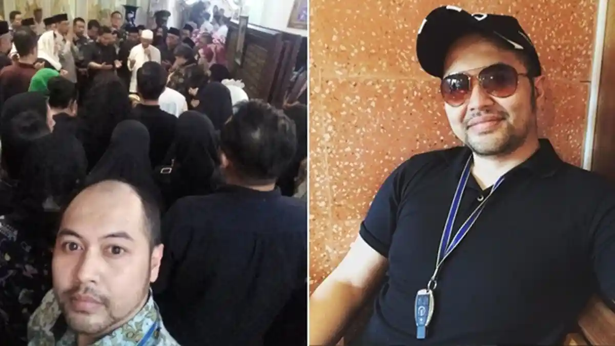 Melayat, Arseto Pariadji Selfie di Dekat Jenazah Probosutedjo, Aksinya Menuai Kecaman
