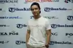 Eggnoid Morgan Oey Kunjungi Tribun Jakarta