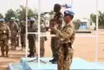 Satgas Indobatt Menerima Piagam Penghargaan Unamid