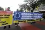 Buruh dan Mahasiswa Demo Tolak RUU Omnibus Law