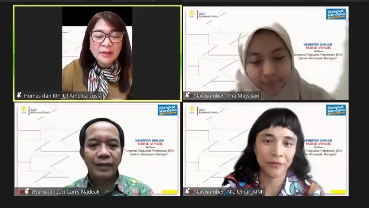 Pentingnya Regulasi Pelabelan Bisphenol  A dan Edukasi untuk Lindungi Kesehatan Masyarakat
