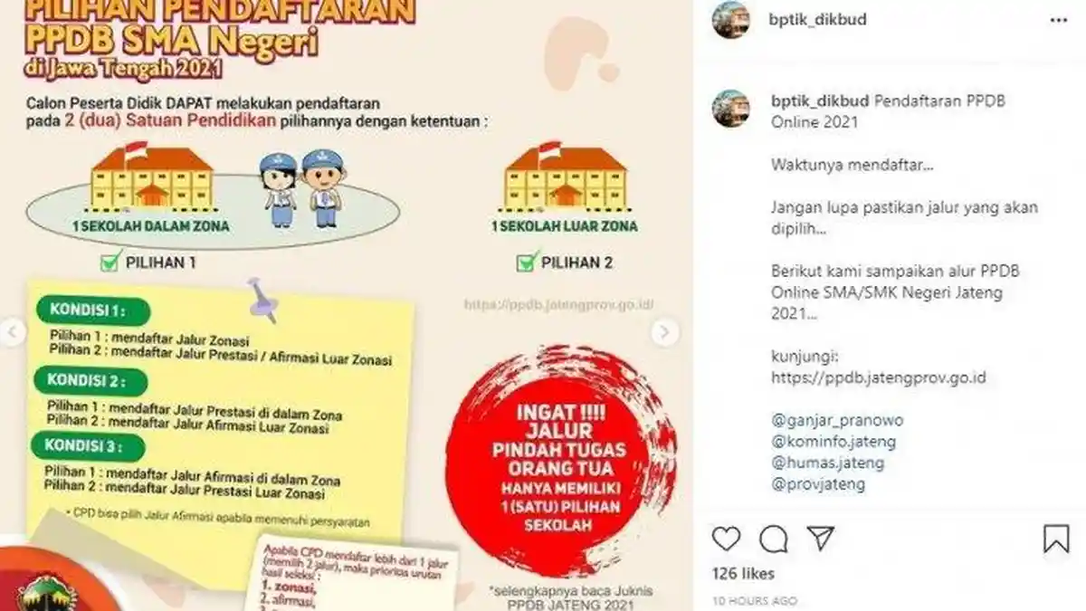 DIBUKA Pendaftaran PPDB Online SMA/SMK di Jawa Tengah, Simak Jadwalnya, Akses ppdb.jatengprov.go.id